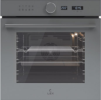 картинка Электрический духовой шкаф Lex EDM 1002 ONE GR серый 