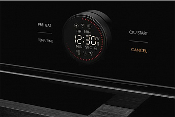 картинка Электрический духовой шкаф с функцией СВЧ Kuppersberg KMW 612 Black 