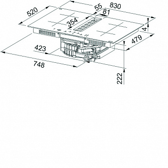 картинка Индукционная варочная панель Franke FMA 8372 4RC HI 