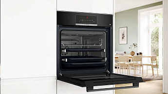 картинка Электрический духовой шкаф Bosch HBJ559YB6R черный 
