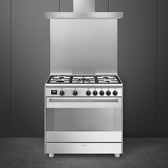 картинка Комбинированная кухонная плита Smeg BG91X2 