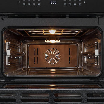 картинка Электрический духовой шкаф Krona ONYX 45H BL/BL черный 