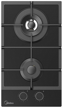 картинка Газовая варочная панель Midea MG3270TGB черная 
