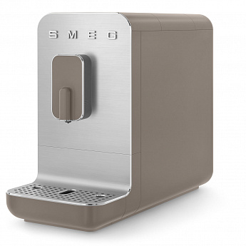 картинка Кофемашина Smeg BCC01TPMEU серо-коричневый (Taupe) 