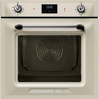 картинка Электрический духовой шкаф Smeg SOP6900TP кремовый 