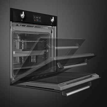 картинка Электрический духовой шкаф Smeg SOP6902S2PN 
