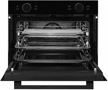 картинка Электрический духовой шкаф с функцией СВЧ Kuppersberg KMW 612 Black 