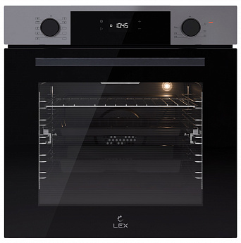 картинка Электрический духовой шкаф Lex EDP 610 IX  картинка Электрический духовой шкаф Lex EDP 610 IX