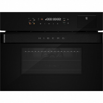 картинка Электрический духовой шкаф с функцией пароварки Hiberg S-VMF 5515 B SMART 