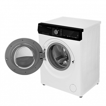 картинка Стиральная машина с паром Maunfeld MFWM128WH400 ST INVERTER 