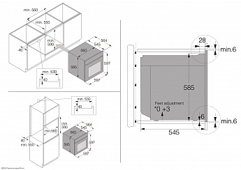 картинка Электрический духовой шкаф с функцией СВЧ Asko OCM66BSH черный 