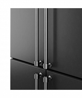 картинка Отдельностоящий холодильник Kuppersberg NMFV 18591 B SILVER 