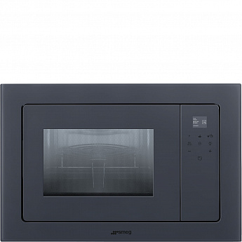 картинка Микроволновая печь Smeg FMI120G Neptune Grey 