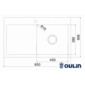 картинка Мойка для кухни Oulin OL-FTR102R 