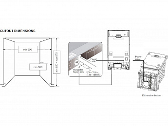 картинка Посудомоечная машина Bertazzoni DW60EPRS 
