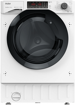 картинка Стиральная машина с сушкой Haier HWDQ90B416FWB-RU 