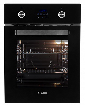 картинка Духовой шкаф Lex EDP 4590 BL черный 