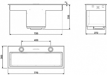 картинка Кухонная вытяжка Smeg KSEG78PXE 