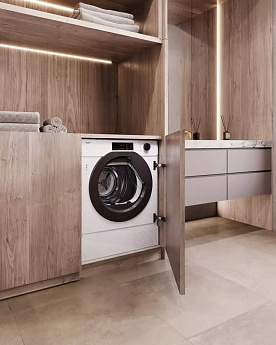 картинка Сушильная машина встраиваемая Haier HDB4 H7A2TBEX-RU 