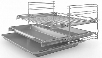 картинка Электрический духовой шкаф с функцией пара Bosch HIJ517YB0R черный 