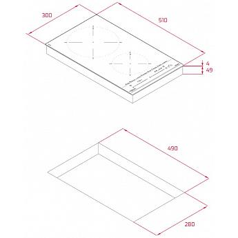 картинка Индукционная варочная панель Teka IZC 32600 MST BLACK 
