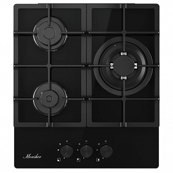 картинка Газовая варочная панель Monsher MGG 43 Noir 