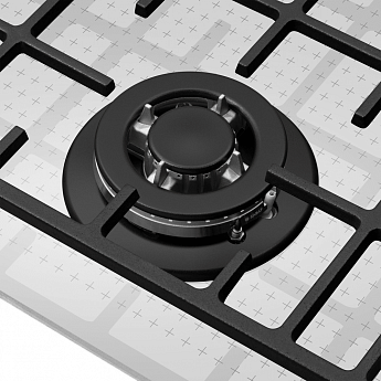 картинка Газовая варочная панель Maunfeld EGHG.43.73CW/G  картинка Газовая варочная панель Maunfeld EGHG.43.73CW/G