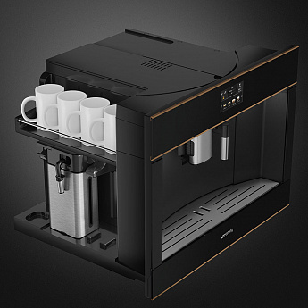 картинка Кофемашина Smeg CMS4604NRRU 