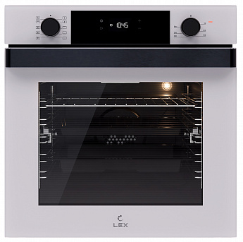 картинка Электрический духовой шкаф Lex EDP 610 WH WIDE SERIES 