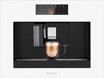 картинка Кофемашина Weissgauff WCMI-572 Touch Cappuccino белая 
