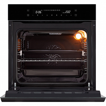 картинка Электрический духовой шкаф Hiberg VM 6192 B черный 