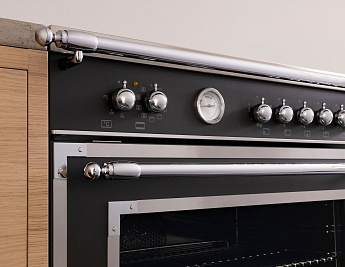 картинка Комбинированная кухонная плита Bertazzoni HER96L1ENET чёрный 