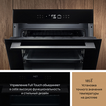 картинка Электрический духовой шкаф Vard VOE564B черный 