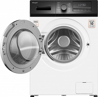 картинка Стиральная машина с паром Weissgauff WM 47814 Inverter Steam 