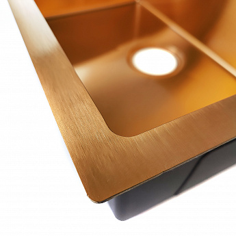картинка Комплект Emar PVD COPPERY (мойка и дозатор) 