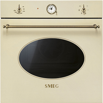 картинка Электрический духовой шкаф Smeg SF800PO кремовый 