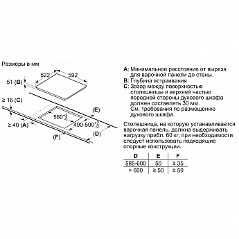 картинка Индукционная варочная панель Bosch PUC61KAA5E 