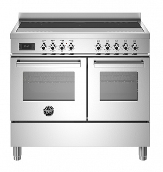 картинка Комбинированная кухонная плита Bertazzoni PRO105I2EXT нержавеющая сталь 