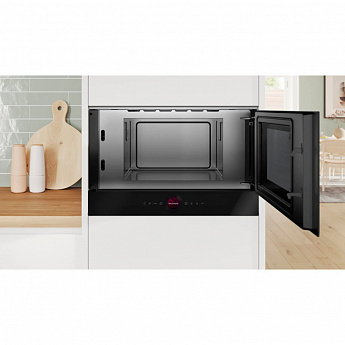 картинка Микроволновая печь встраиваемая Bosch BFR9221B1 черный 