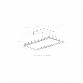 картинка Кухонная вытяжка Elica HILIGHT-X H16 WH/A/100 