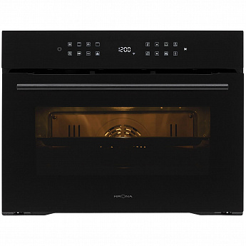 картинка Электрический духовой шкаф Krona ONYX 45H BL/BL черный 