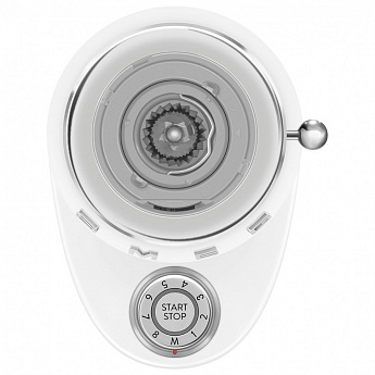 картинка Кофемолка Smeg CGF03WHEU белый 