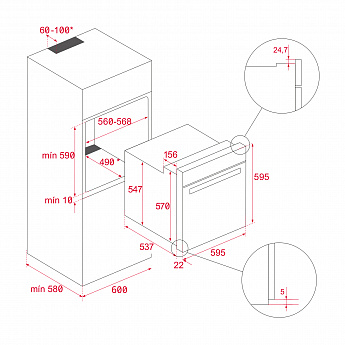 картинка Духовой шкаф Teka HLB 8600 WHITE 