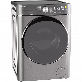картинка Стиральная машина с сушкой и паром Hiberg I-WMQ8 - 10614 SS 