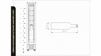 картинка Комбинированный винный шкаф Meyvel MV8-KST1 