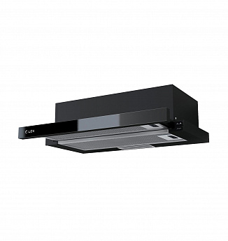 картинка Кухонная вытяжка Lex HIDE G 600 BLACK 
