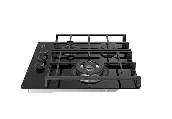 картинка Газовая варочная панель Midea MG449TGB черная 