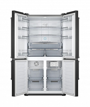 картинка Отдельностоящий холодильник Kuppersberg NMFV 18591 B SILVER 