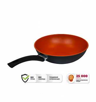 картинка Сковорода литая WOK Lex Samaria 