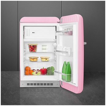 картинка Отдельностоящий холодильник Smeg FAB10RPK5 